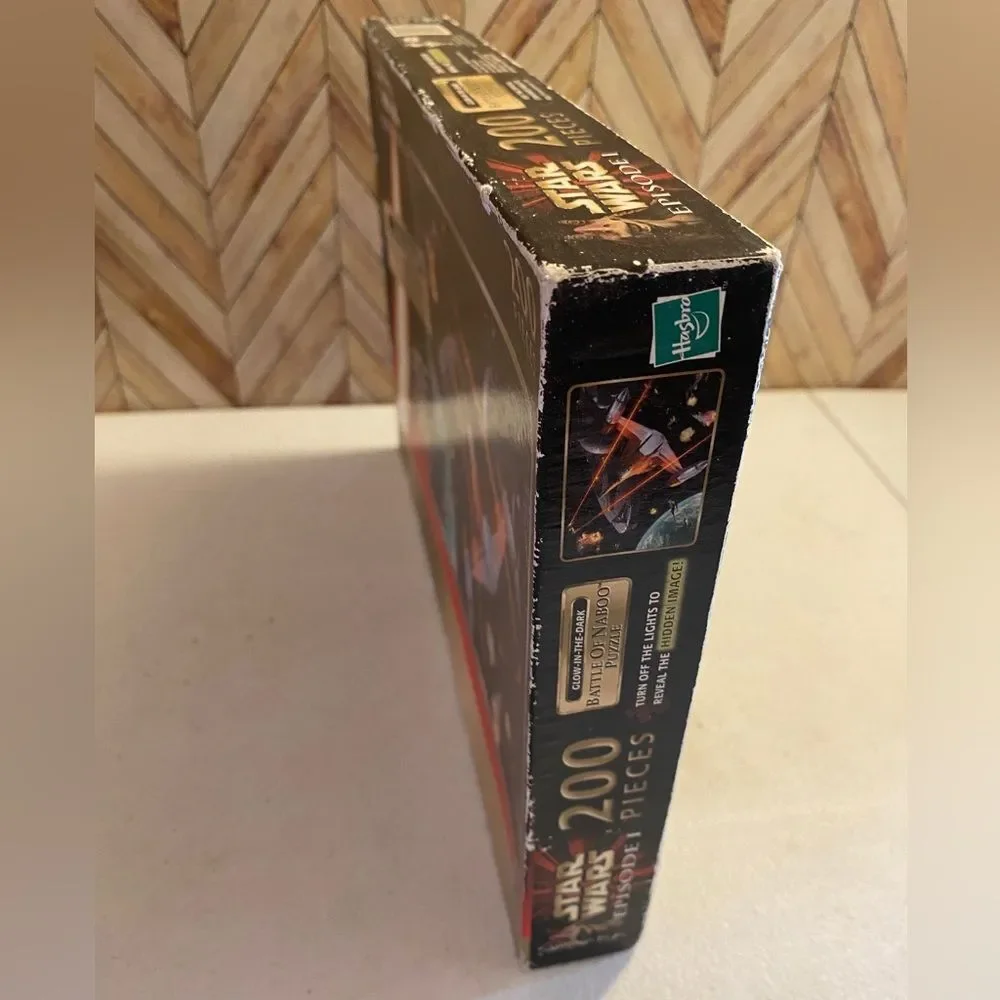 Star Wars Episode 1 Battle of Naboo Puzzle GLOW IN THE DARK [Item 687]